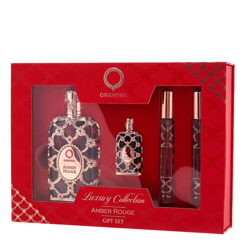 ORIENTICA AMBER ROUGE 4 PCS SET