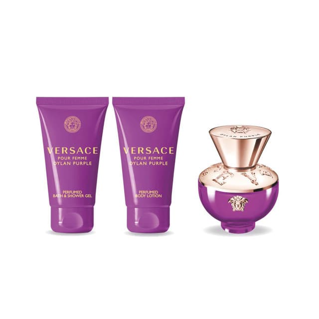 VERSACE DYLAN PURPLE MINI SET
