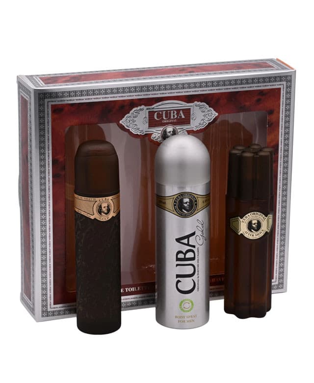 CUBA GOLD 3.4 MEN 3 PC SET