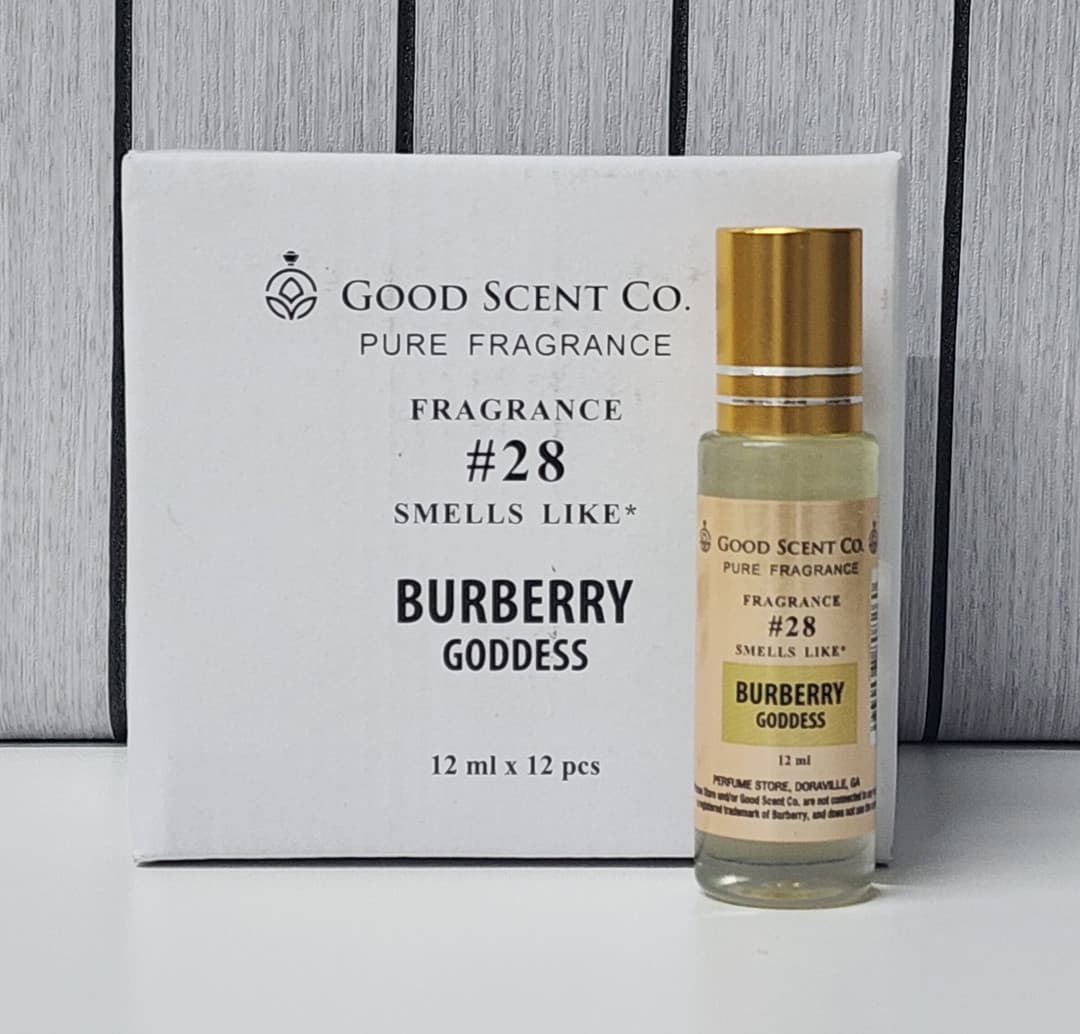 GOOD SCENT #28 BURBERRY GODDESS W PF 12 PACK