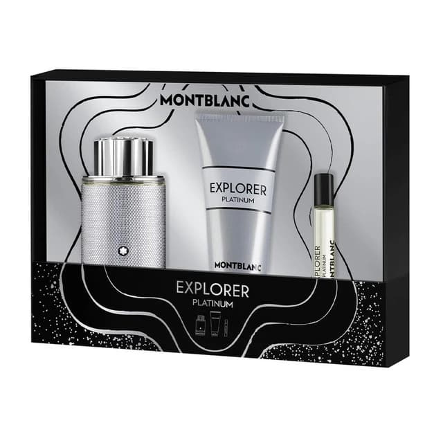 MONT BLANC EXPLORER PLATINUM 3.4 EDP SET M