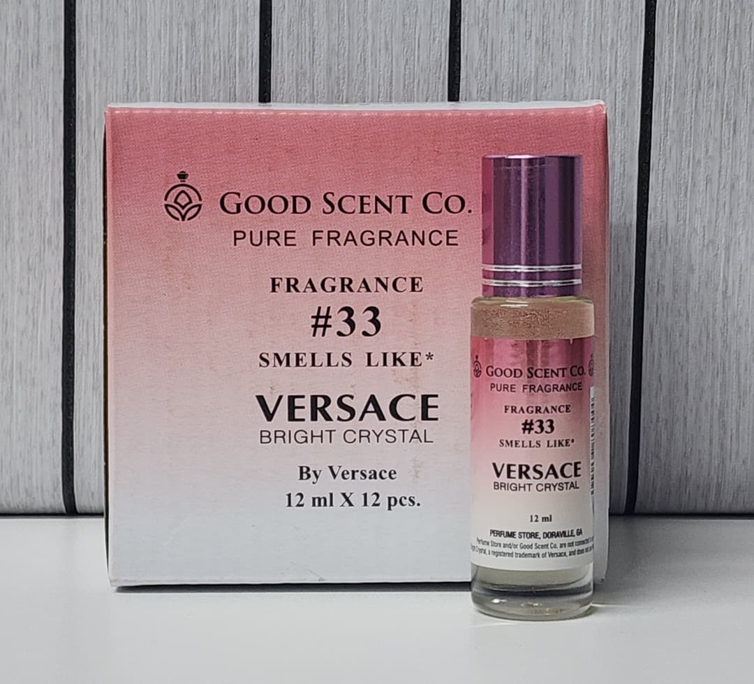 GOOD SCENT #33 VERSACE BRIGHT CRYSTAL PF 12 PACK
