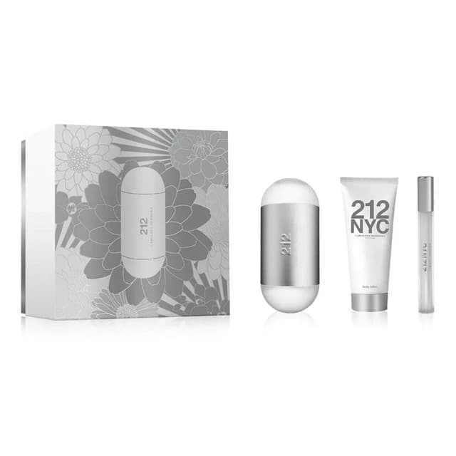 212 CAROLINA HERRERA 3.4 SET 3 PC W