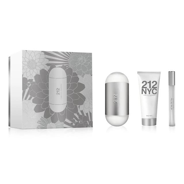 212 CAROLINA HERRERA 3.4 SET 3 PC W