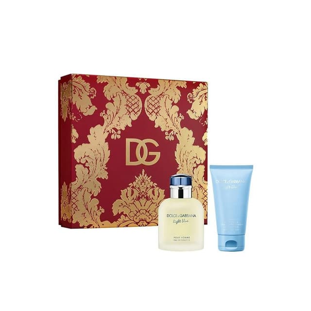 D & G LIGHT BLUE 2.5 MEN SET