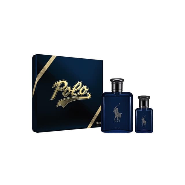 POLO BLUE 4.2 PARFUM+1.3OZ SET M