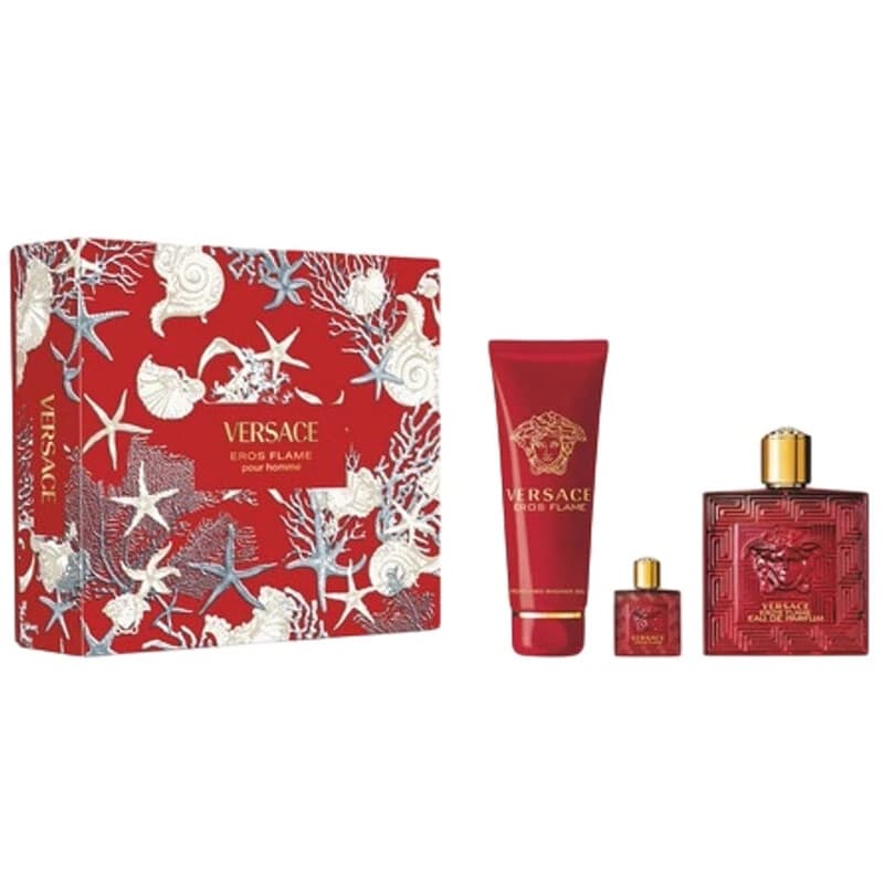 VERSACE EROS FLAME 3.4 EDP SET M