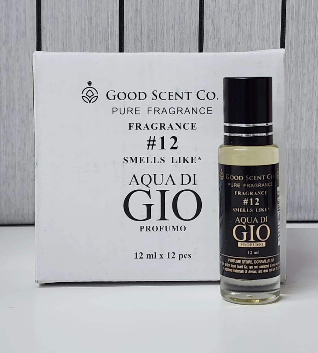 GOOD SCENT #12 AQUA DI GIO PROFUMO M PF 12 PACK
