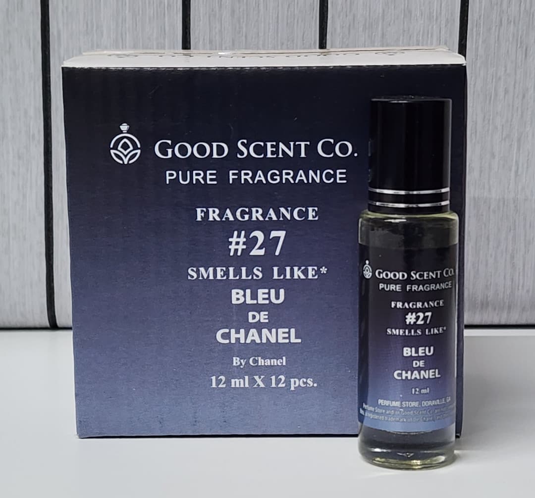 GOOD SCENT #27 BLEU DE CHANEL PF 12 PACK