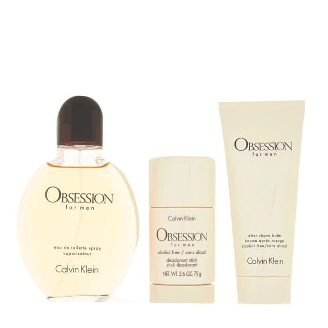 CALVIN KLEIN OBSESSION 3PC MEN GIFT SET