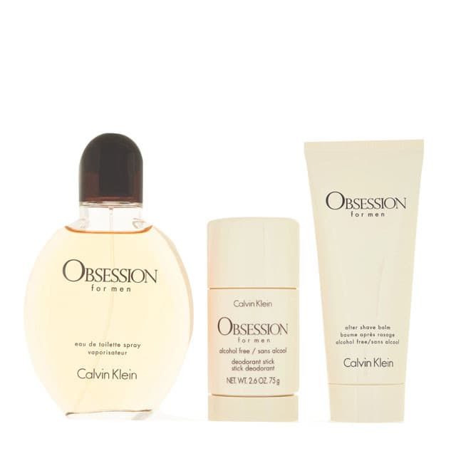 CALVIN KLEIN OBSESSION 3PC MEN GIFT SET