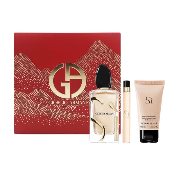 ARMANI SI 3.4 EDP + 10 ML + BODY LOTION SET W