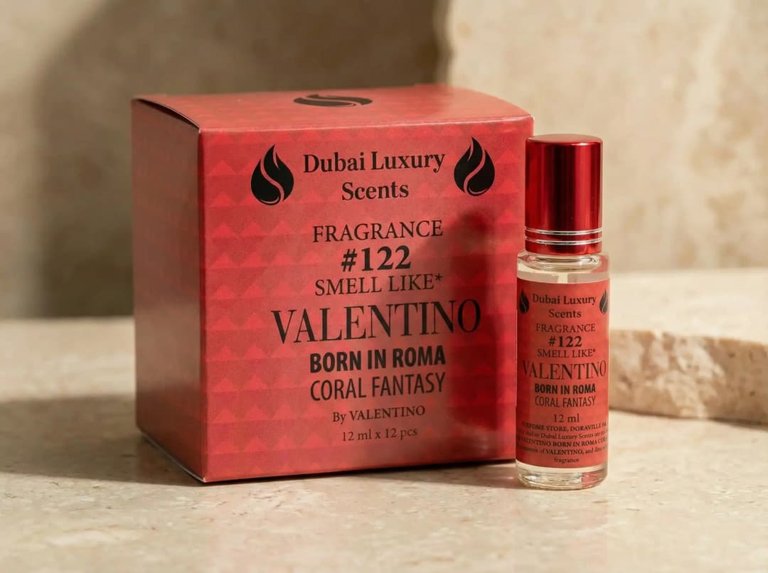 VALENTINO DONNA CORAL FANTASY #122 DUBAI LUXURY 12 PACK