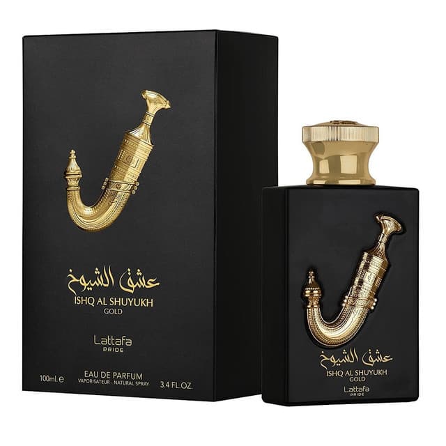 LATTAFA PRIDE ISHQ AL SHUYUKH GOLD EDP 3.4OZ