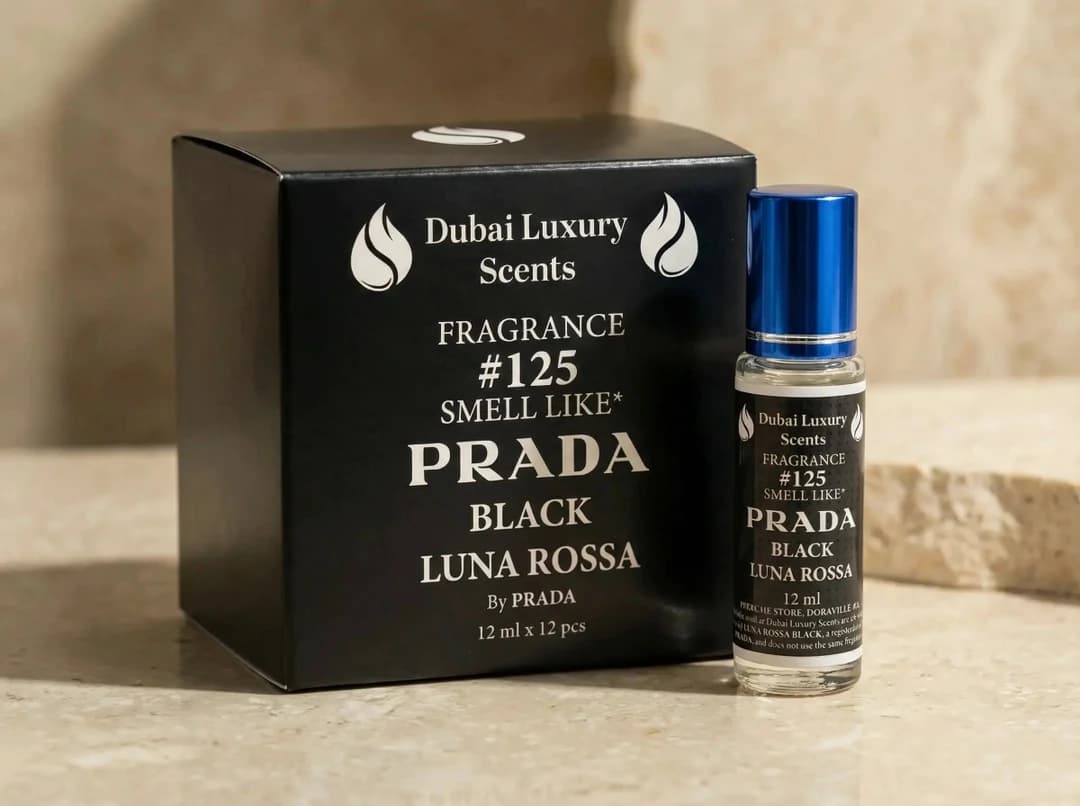 PRADA BLACK #125 DUBAI LUXURY 12 PACK