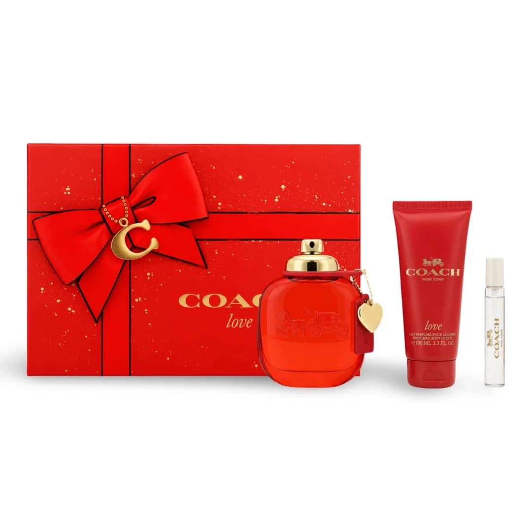 COACH LOVE 3PCS WOMEN 3.4 EDP SET