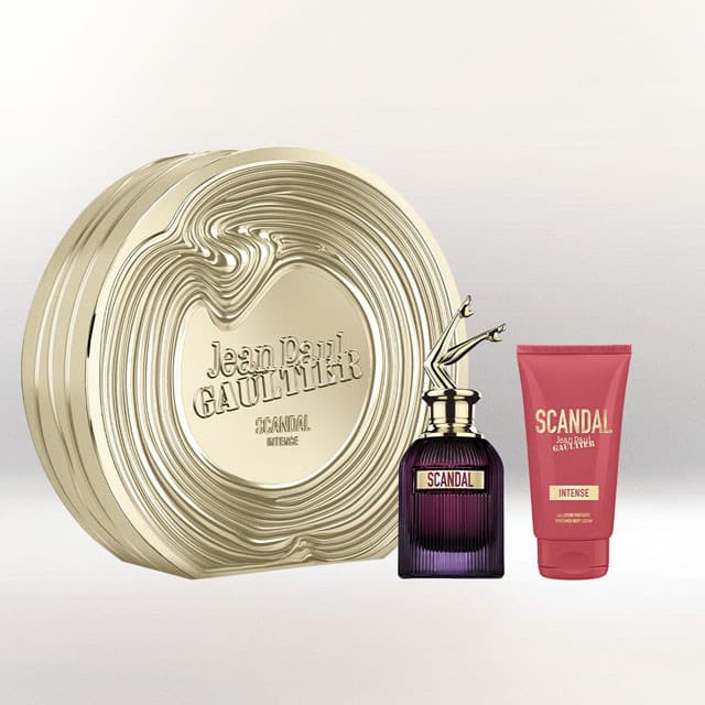 JEAN PAUL GAULTIER SCANDAL INTENSE 2 PCS SET 2.7OZ EDP + BODY LOTION W