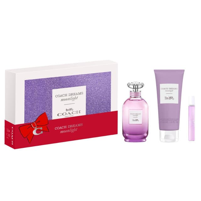 COACH DREAMS MOONLIGHT 3.0 EDP +7.5ML + BODY LOTION 3 PC SET W