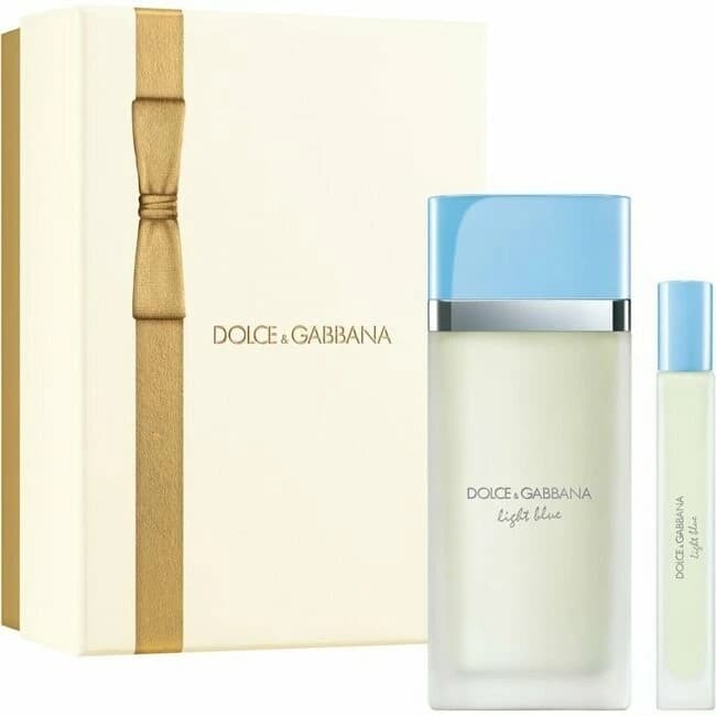 D&G LIGHT BLUE 3.4 2 PC SET W 3.4+25ML EDT