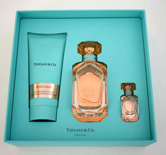 TIFFANY ROSE GOLD2.5 OZ 3PCS SET