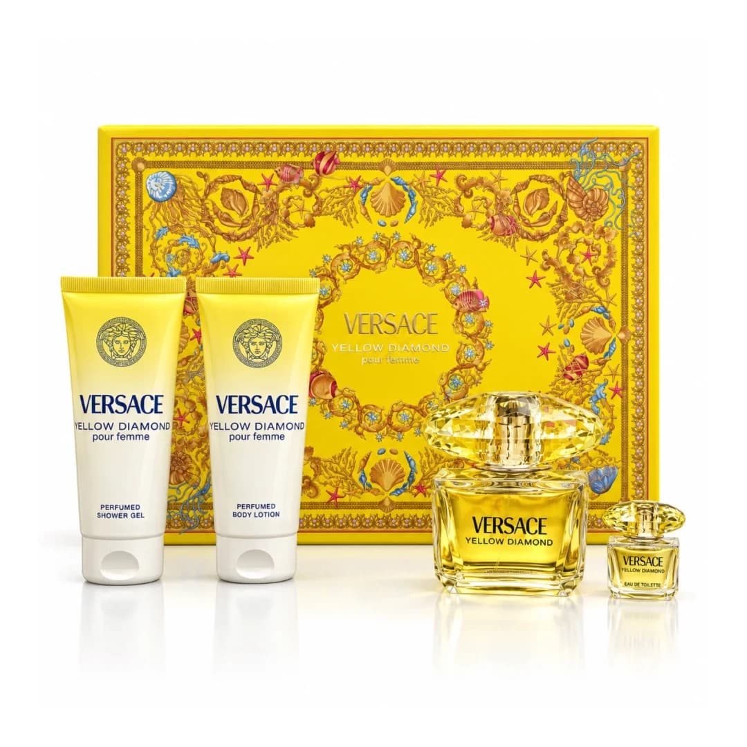 VERSACE YELLOW DIAMOND 4 PC SET