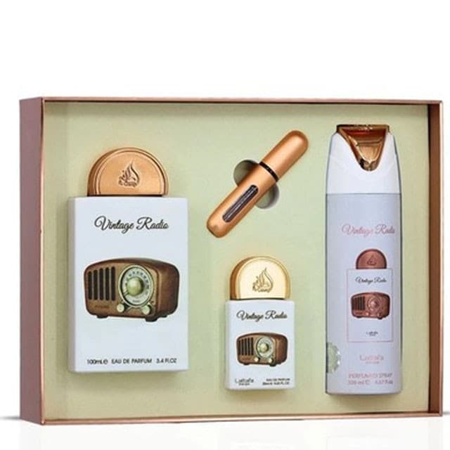 LATTAFA VINTAGE RADIO 3 PC SET M