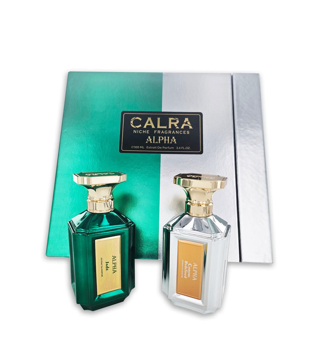 CALRA JADE CHROME 3.4 EDP SET MEN