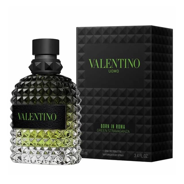 VALENTINO BORN IN ROMA GREEN STRAVAGANZA 3.4 EDT MEN