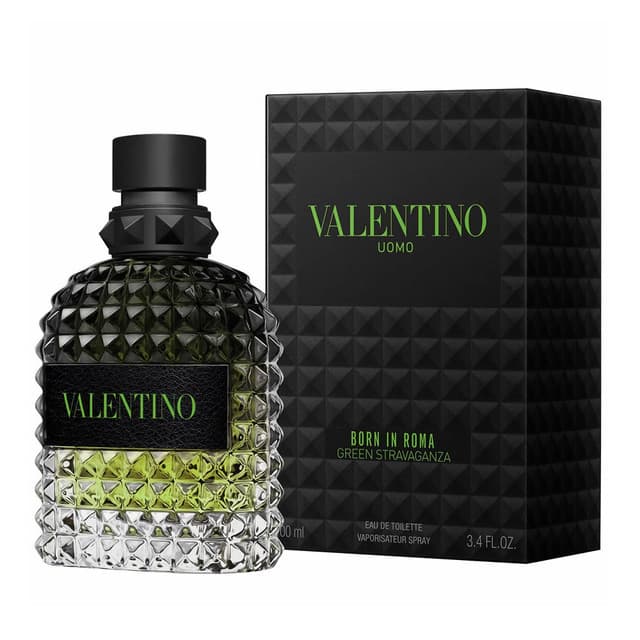 VALENTINO BORN IN ROMA GREEN STRAVAGANZA 3.4 EDT MEN