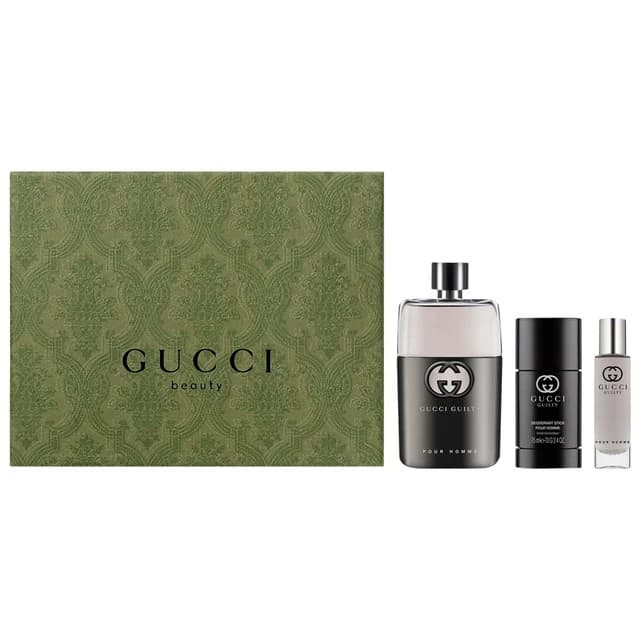 GUCCI GUILTY 3PCS EDT MEN SET