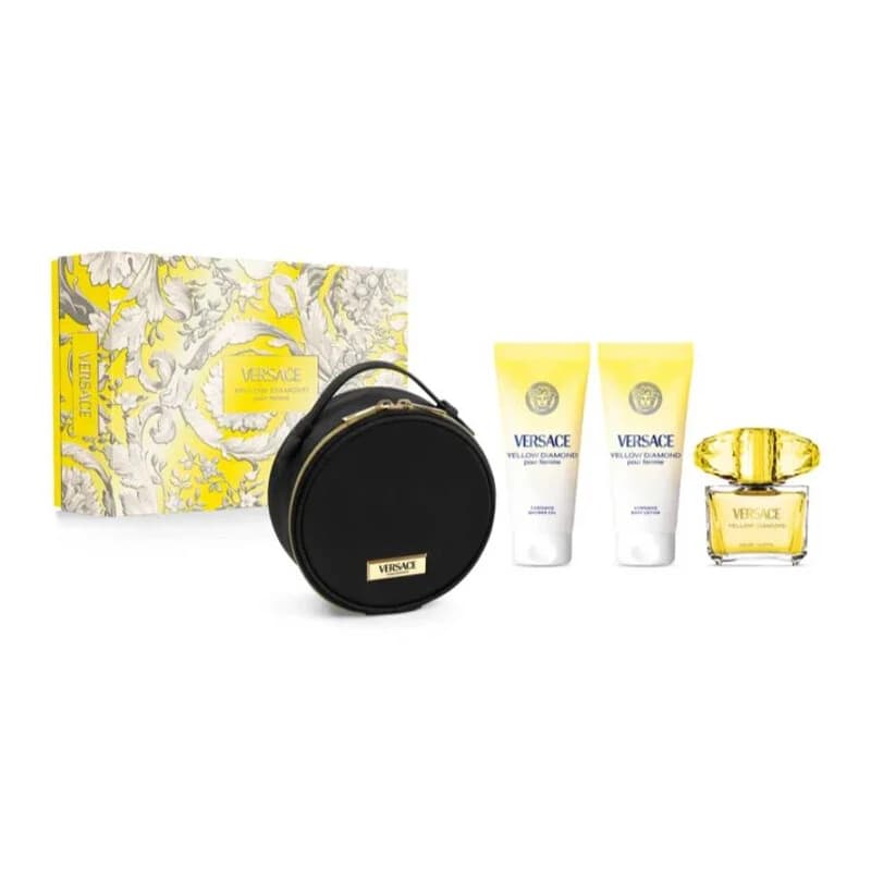 VERSACE YELLOW DIAMOND 4 PCS SET W