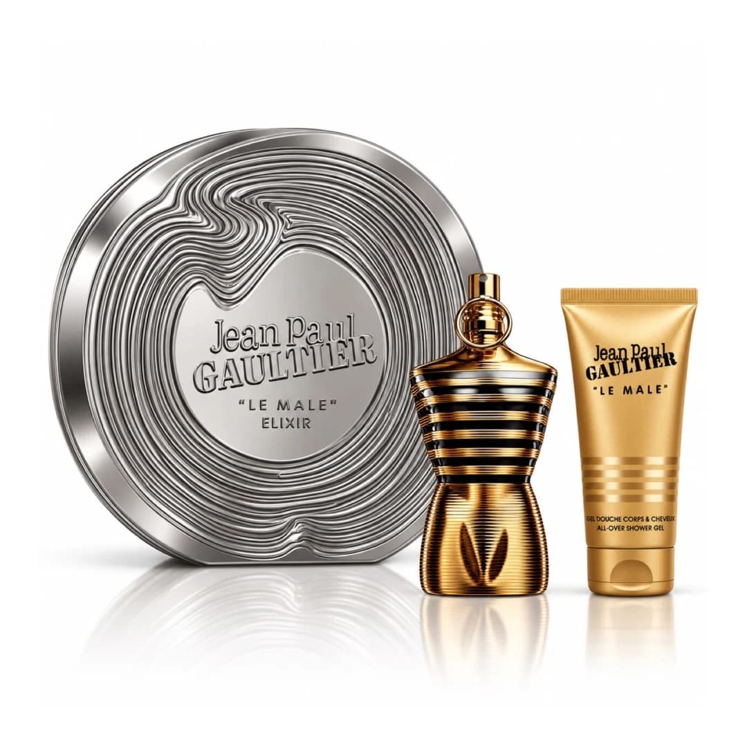 JPG LE MALE ELIXIR 4.2 PARFUM SET M