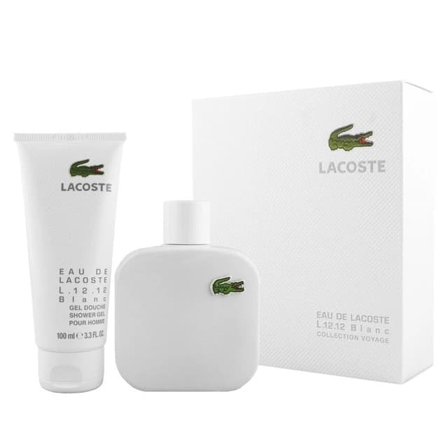 LACOSTE L.12.12 BLANC MEN SET