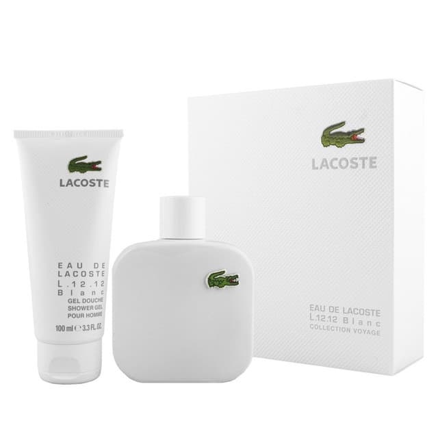 LACOSTE L.12.12 BLANC MEN SET