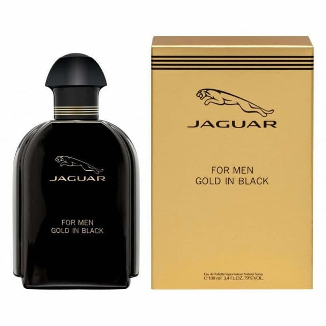 JAGUAR GOLD IN BLACK 3.4 MEN