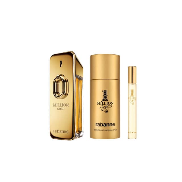 ONE MILLION GOLDEN 3.4 PARFUM SET M